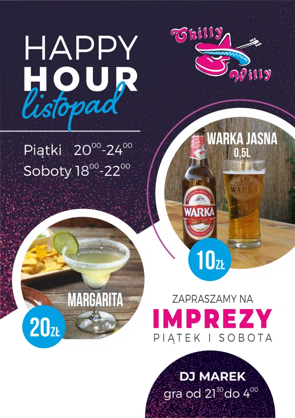 happy hours listopad